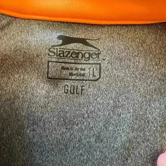 Womens Slazenger Sz. L Golf Jacket lightweight 1/4 zip pullover - Picture 4 of 5